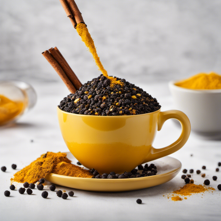 Turmeric Ginger, Cinnamon Black Pepper Tea Recipe Cappuccino Oracle