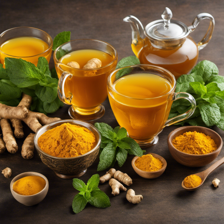 Turmeric Root Tea Benefits - Cappuccino Oracle