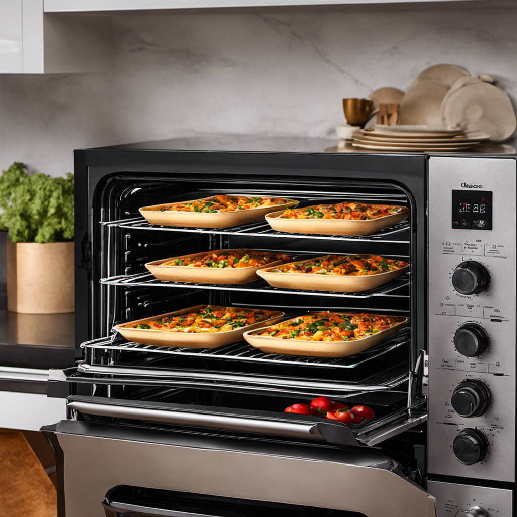 An image showcasing a spotless oven with UBeesize Oven Liners in place, preventing spills and messes