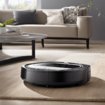 An image showcasing two robotic vacuum cleaners side by side, highlighting their distinct features
