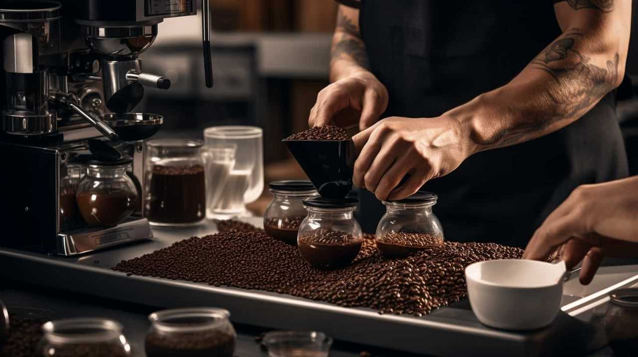 how much caffeine is in one shot of espresso