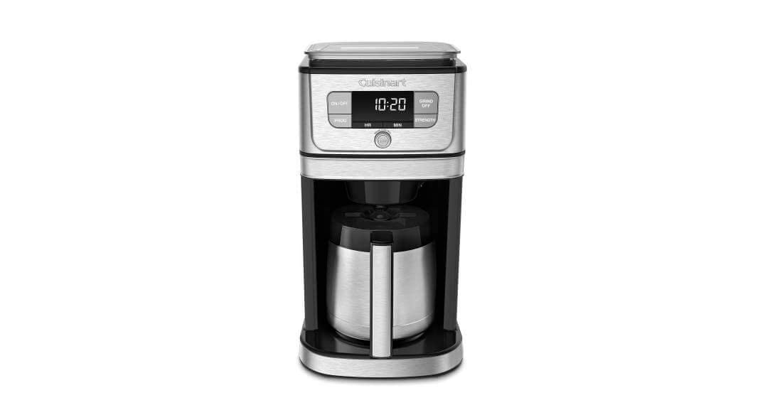 Cuisinart DGB-850FR Fully Automatic 10 Cup Burr Grind and Brew Thermal Coffeemaker