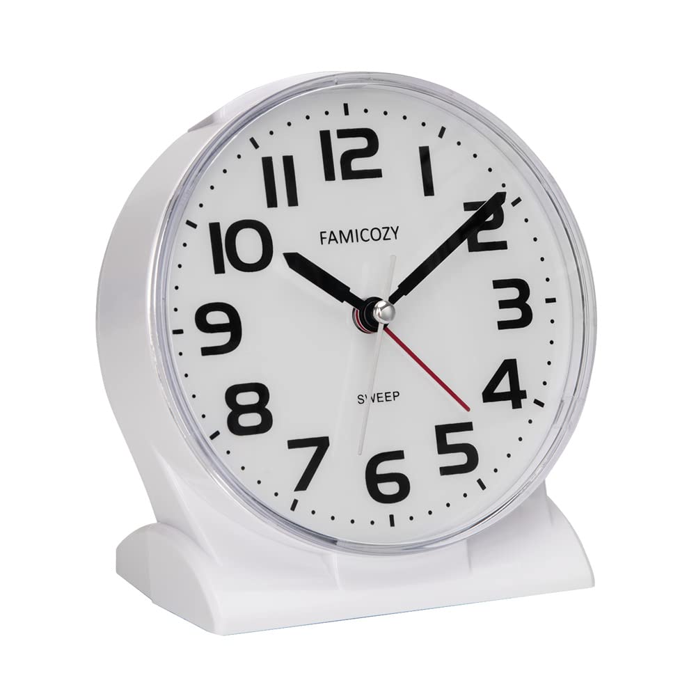 FAMICOZY Analog Alarm Clock
