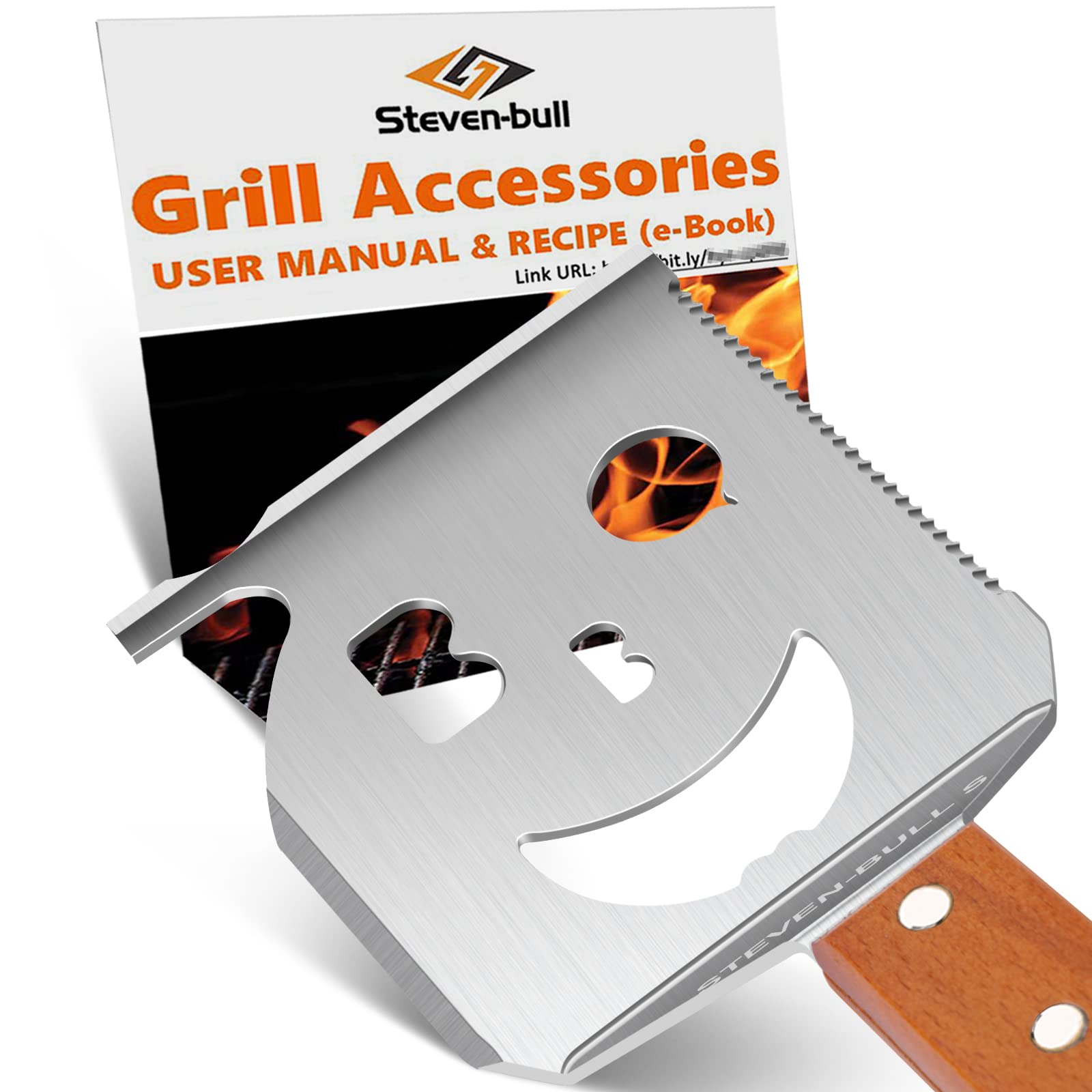 STEVEN-BULL S Grill Spatula for Outdoor Grill