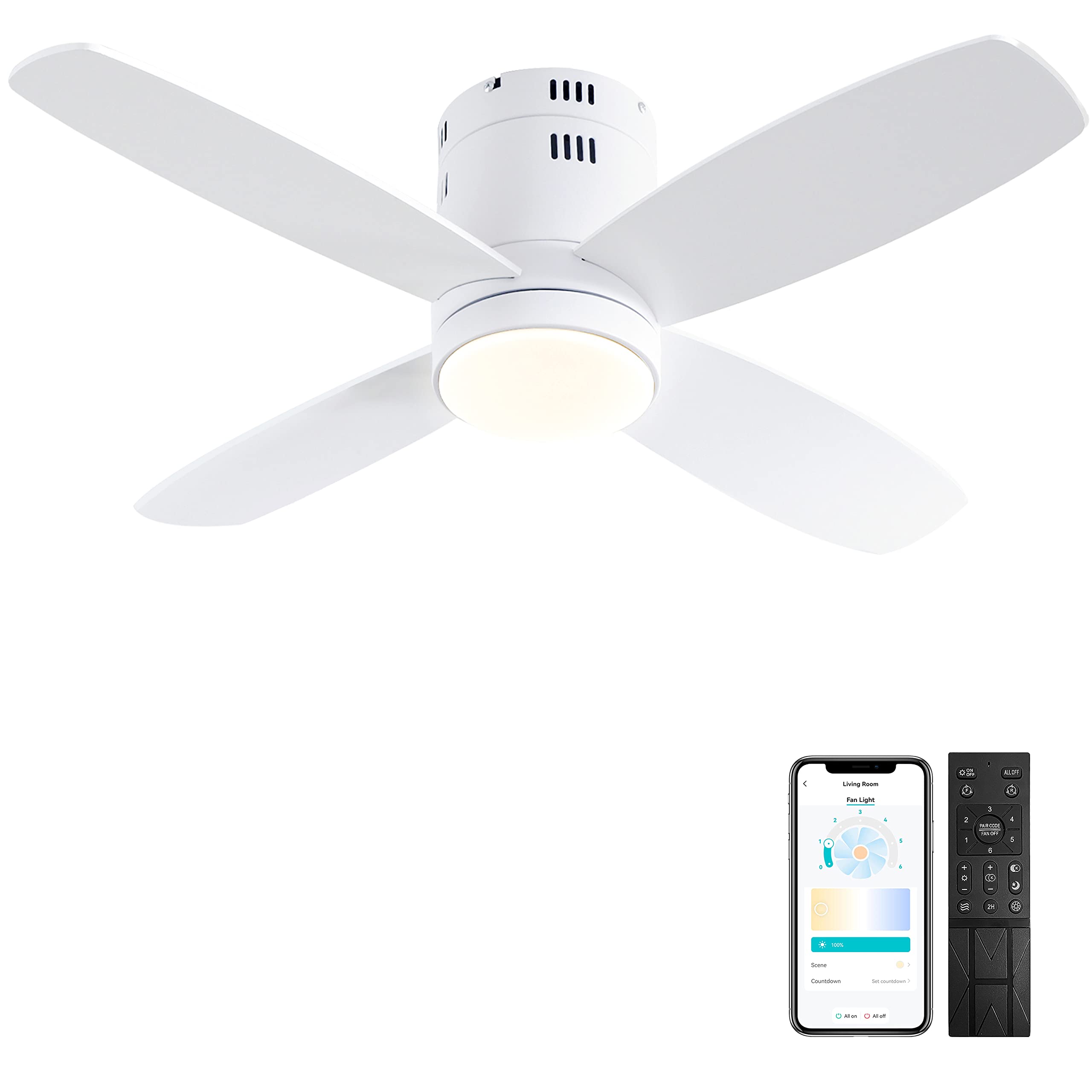 Ohniyou Ceiling Fan with Lights