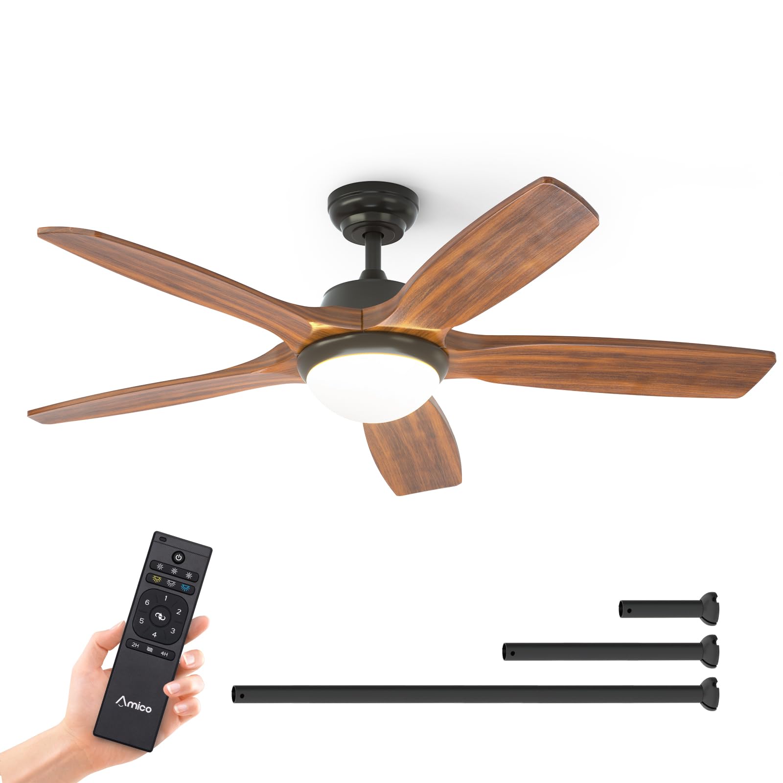 Amico Ceiling Fans with Lights