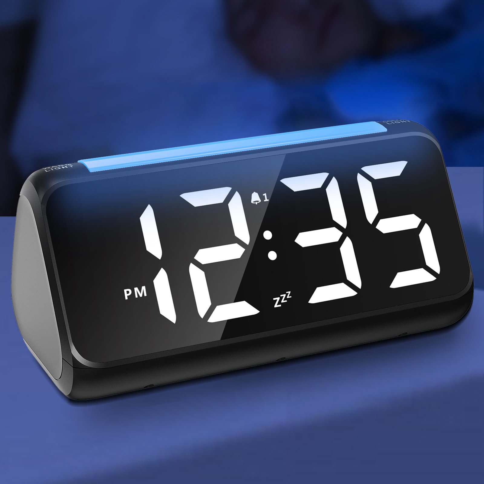 Netzu Digital Alarm Clock for Bedrooms
