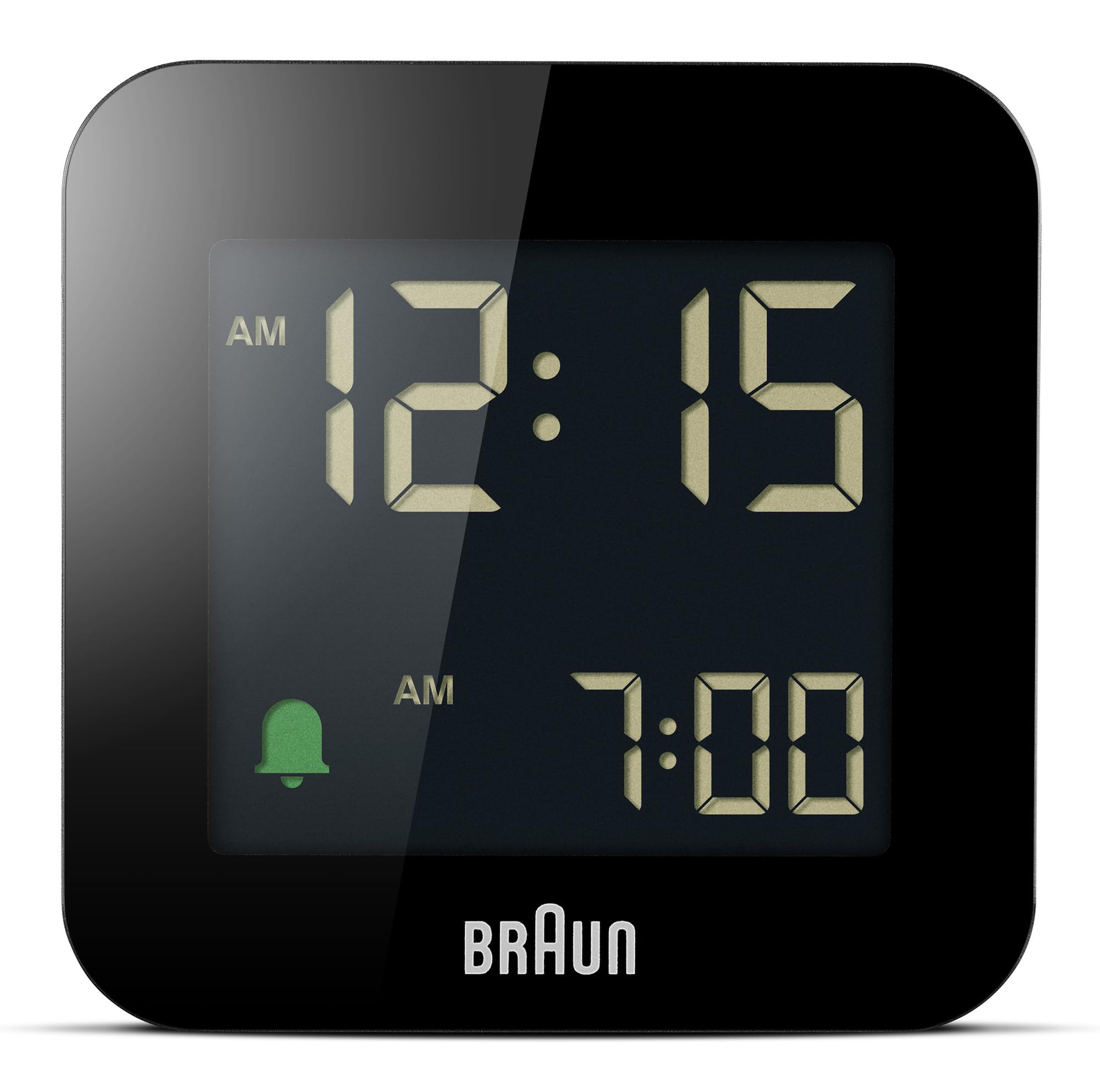 Braun Digital Travel Alarm Clock with Snooze
