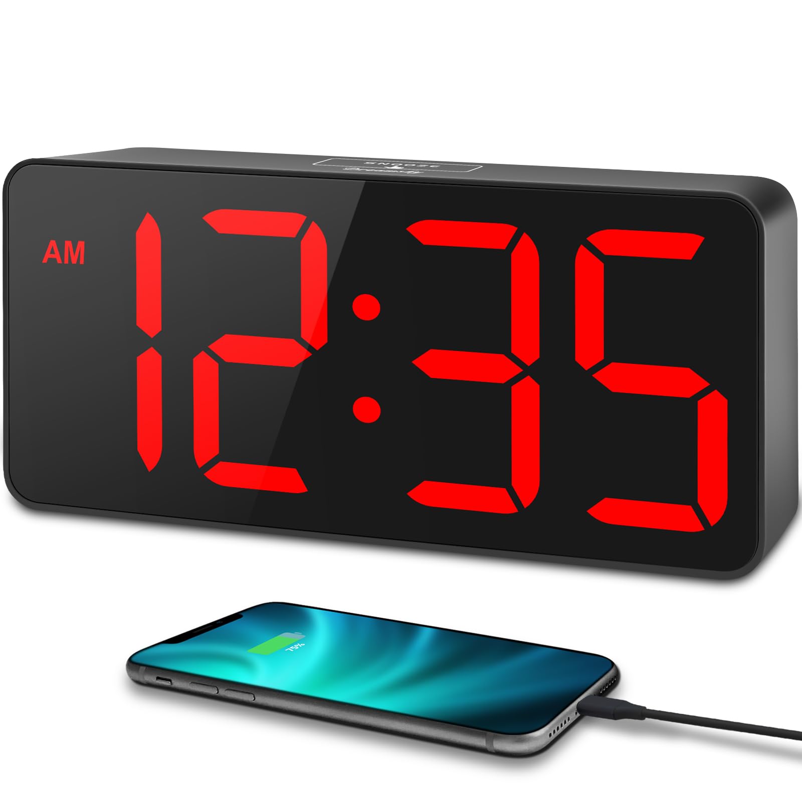 DreamSky Large Digital Alarm Clock