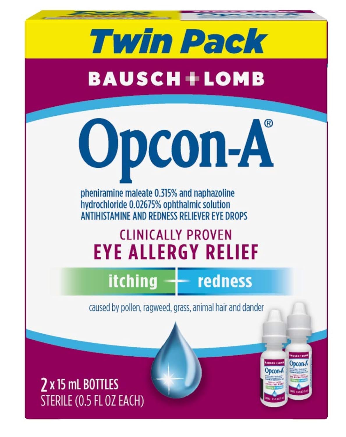 Opcon-A Allergy Eye Drops