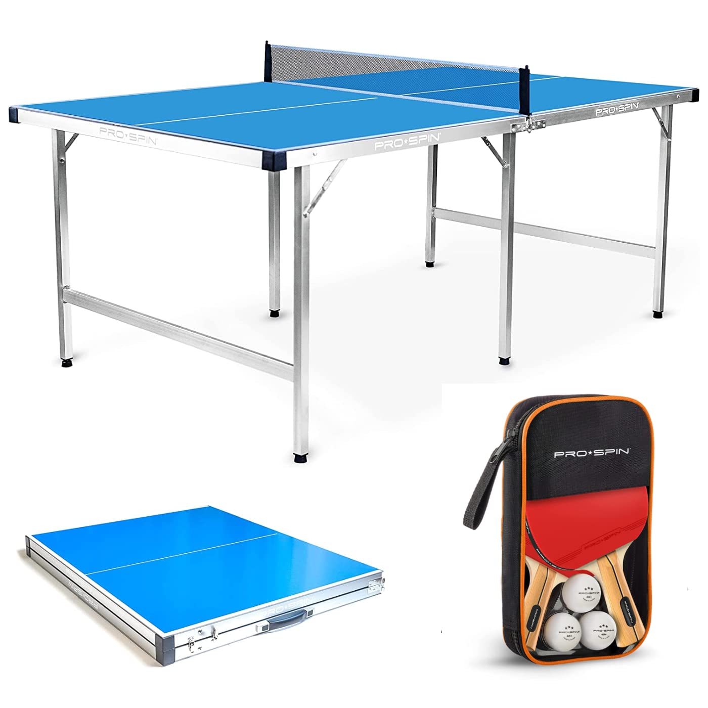 PRO-SPIN Midsize Ping Pong Table Set