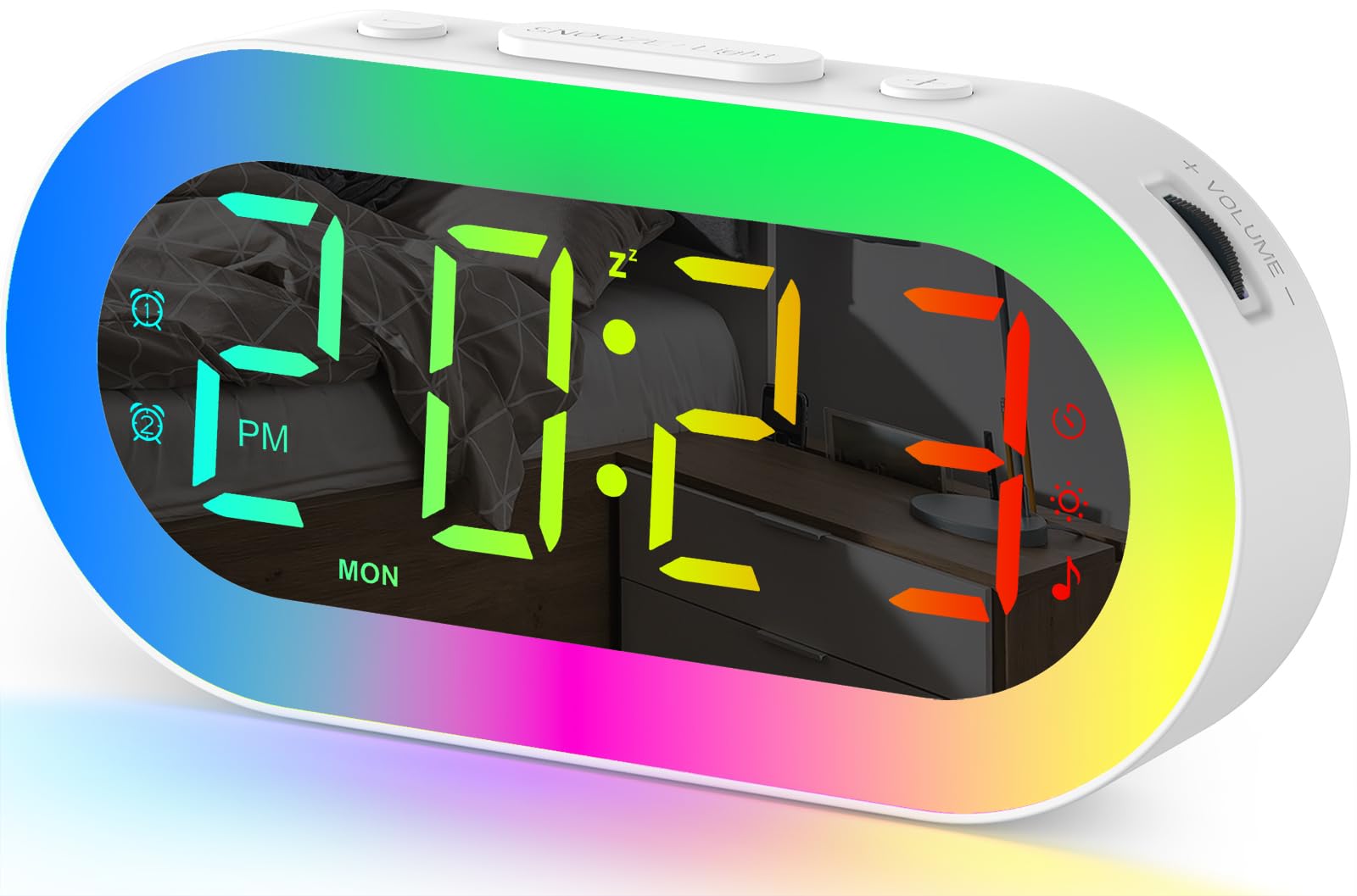 Te-Rich Digital Alarm Clock for Kids
