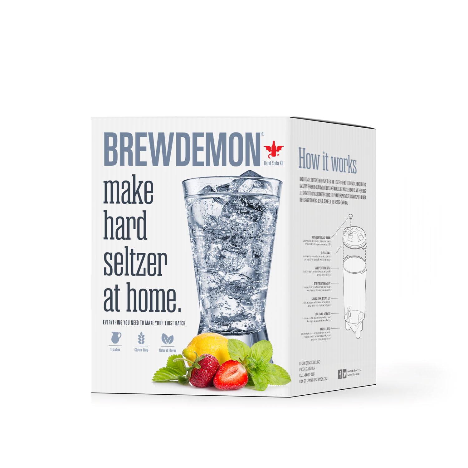 BrewDemon Hard Seltzer Brewing Kit