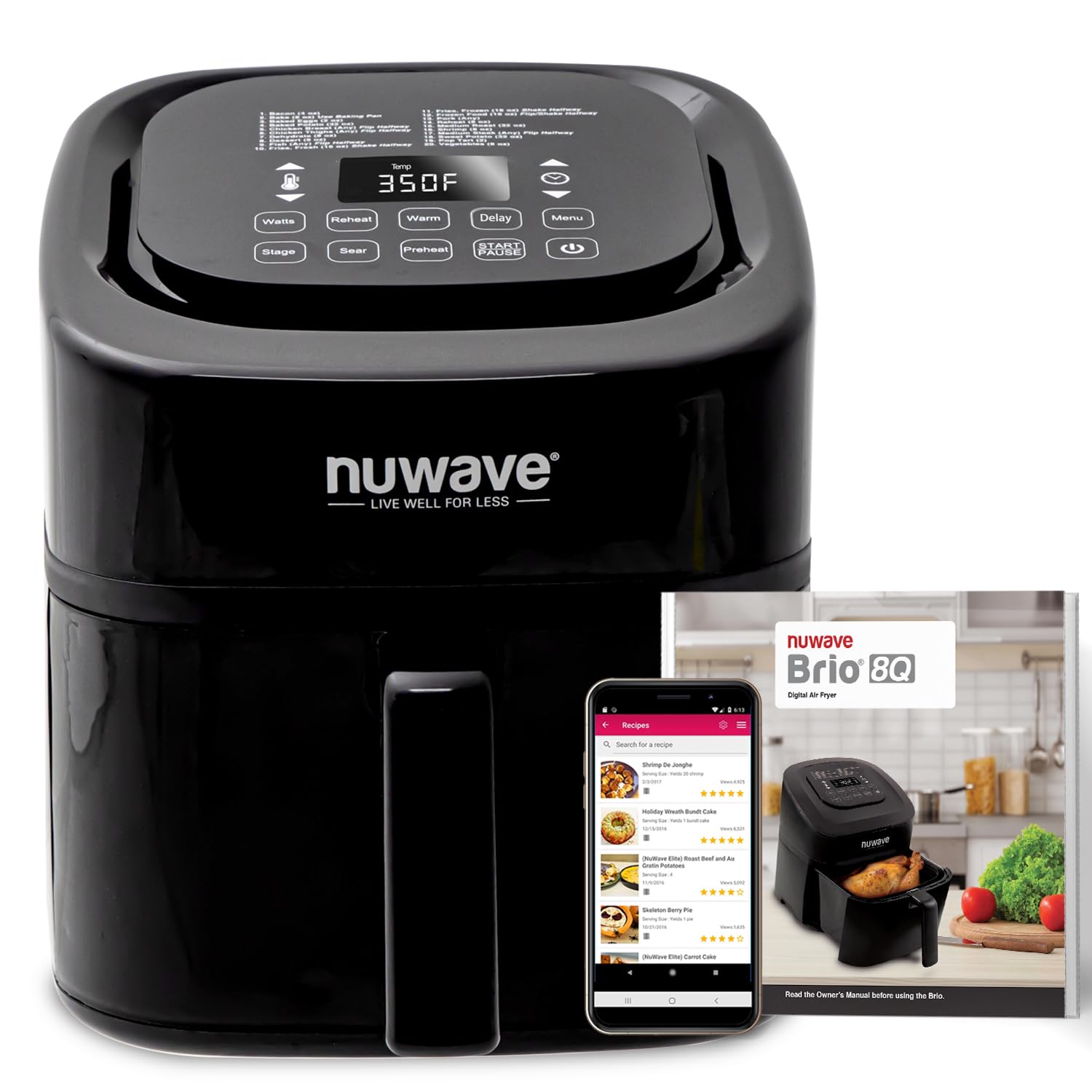 Nuwave Brio 8-Qt Air Fryer