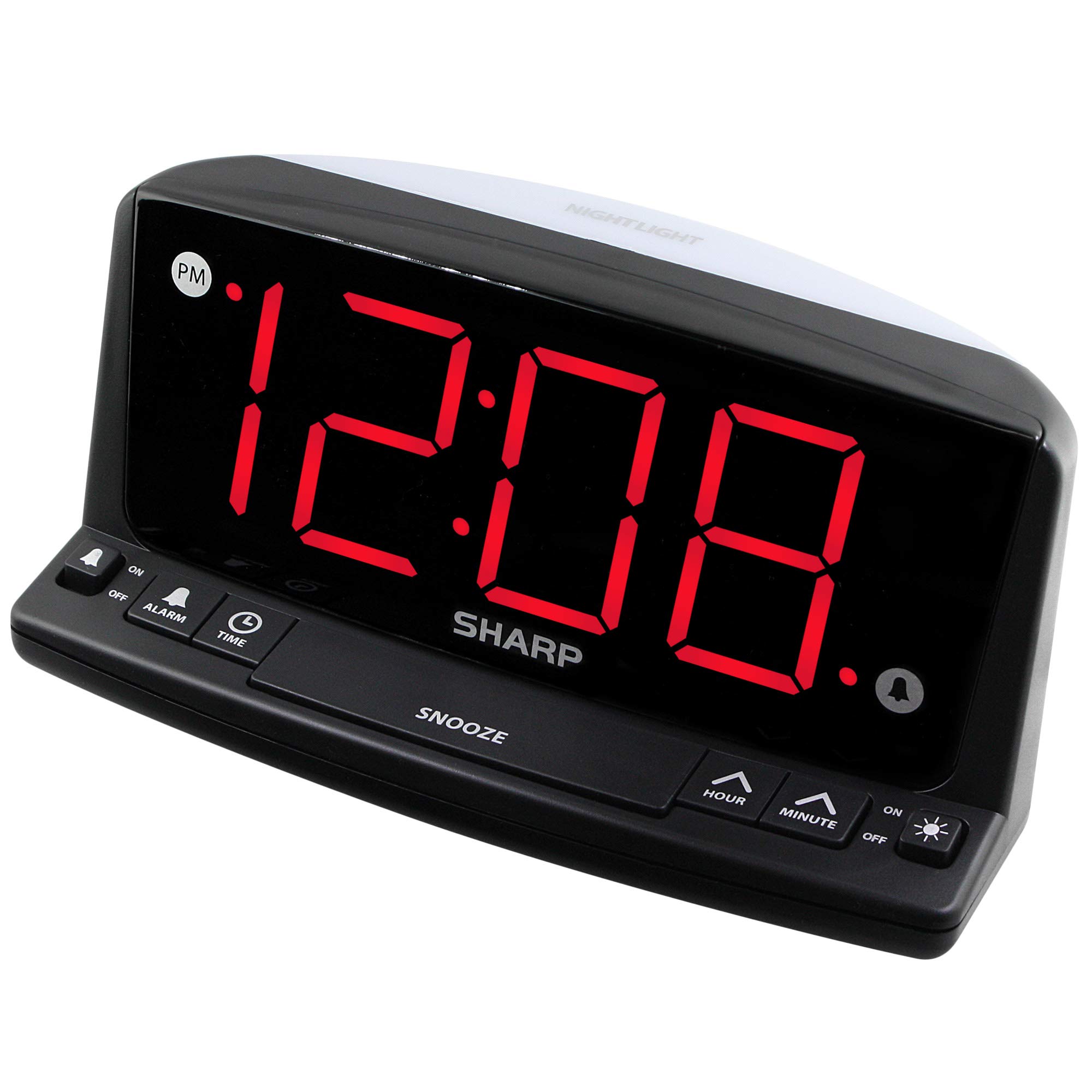 SHARP LED Digital Alarm Clock