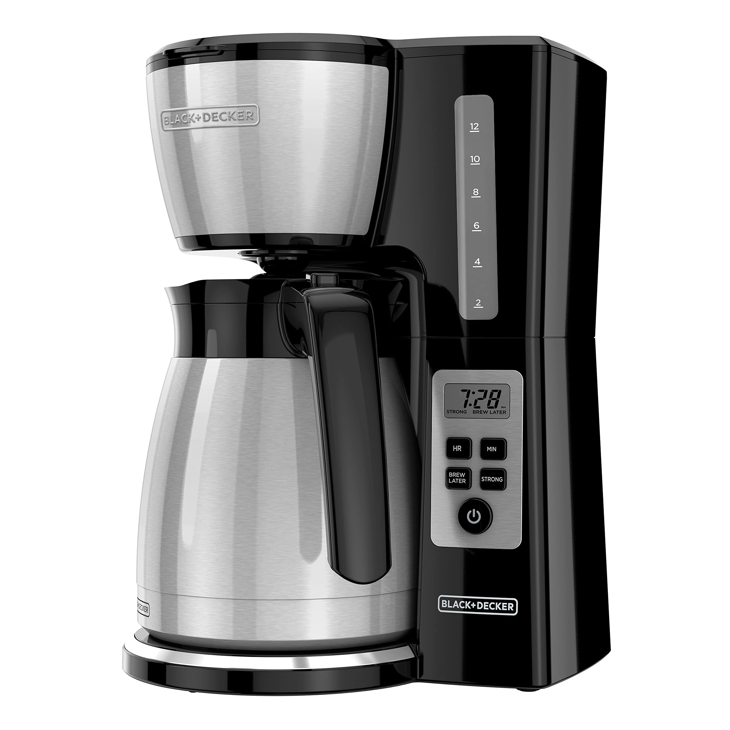 BLACK+DECKER 12 Cup Thermal Programmable Coffee Maker