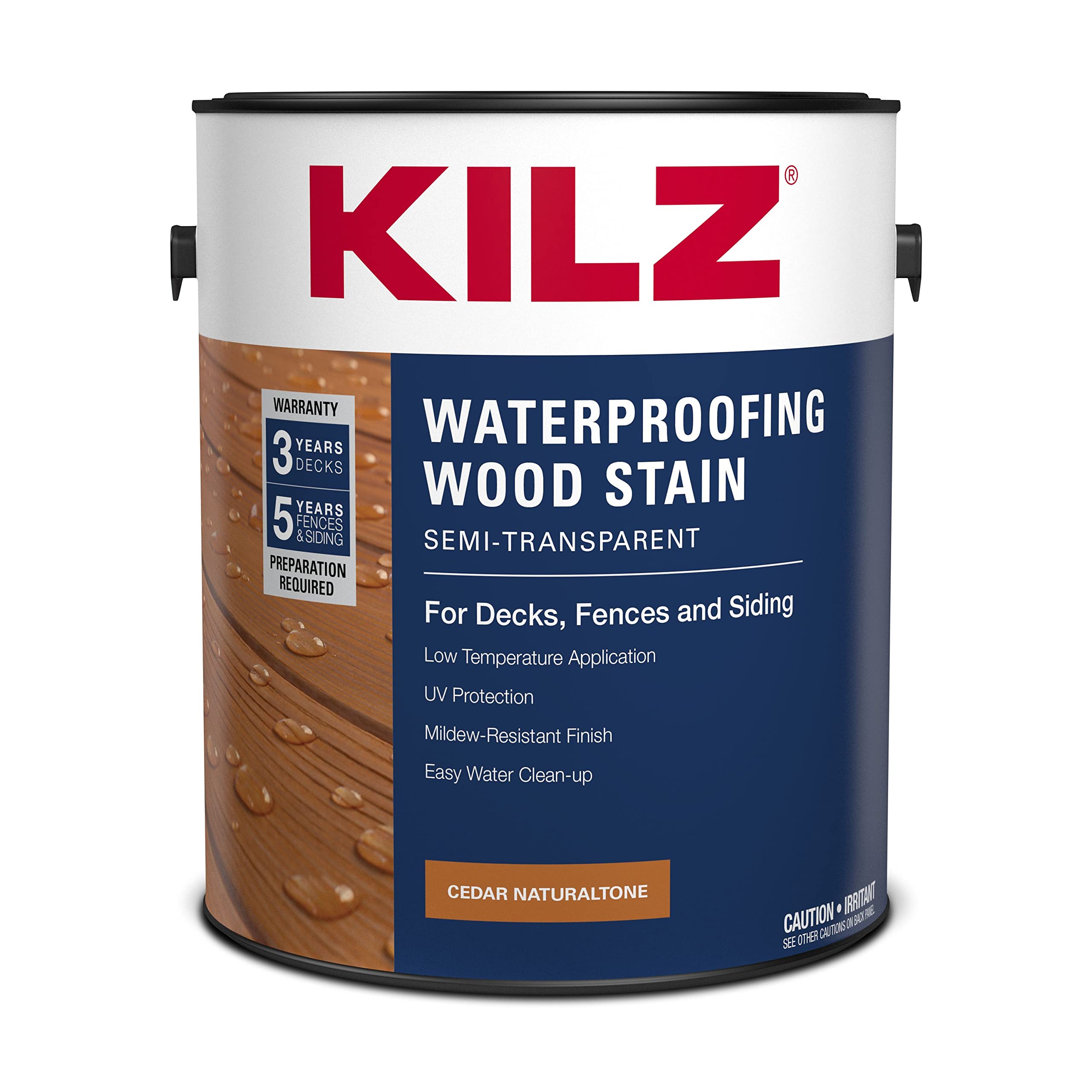 KILZ Waterproofing Wood Stain