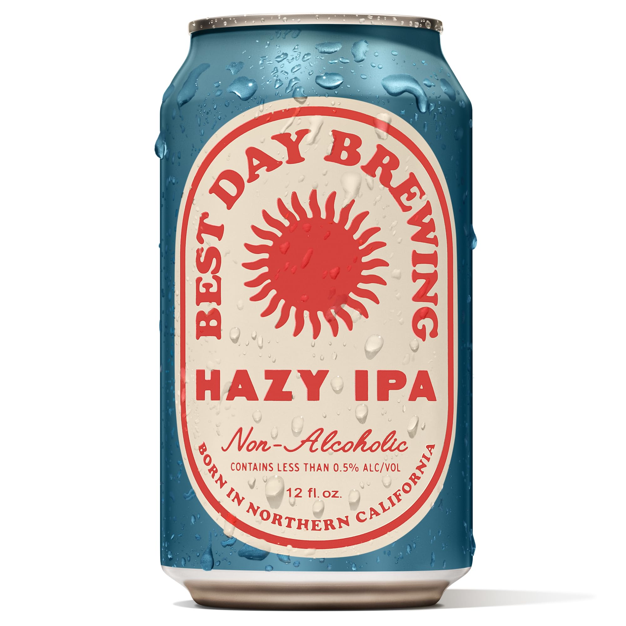 Best Day Brewing Hazy IPA Non-Alcoholic Craft Beer