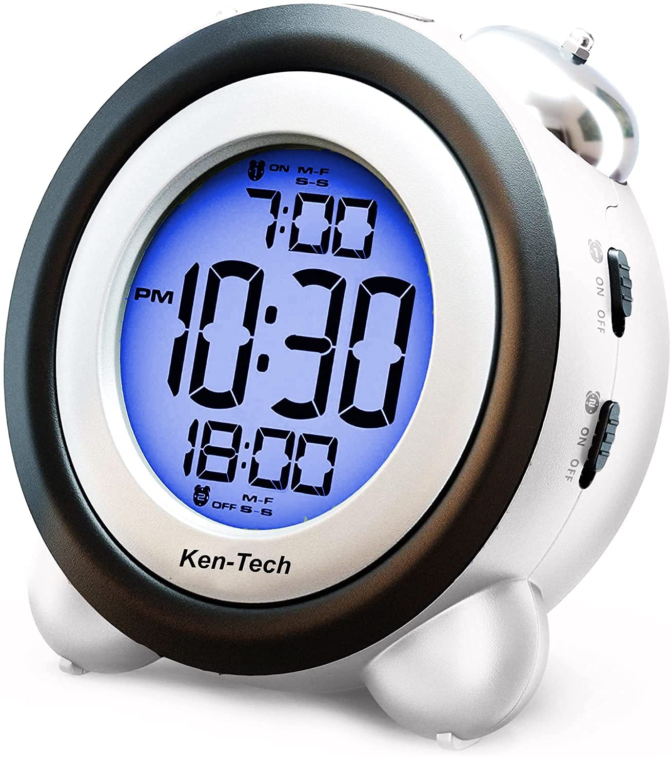 Sonnet Twin Bell Digital Alarm Clock