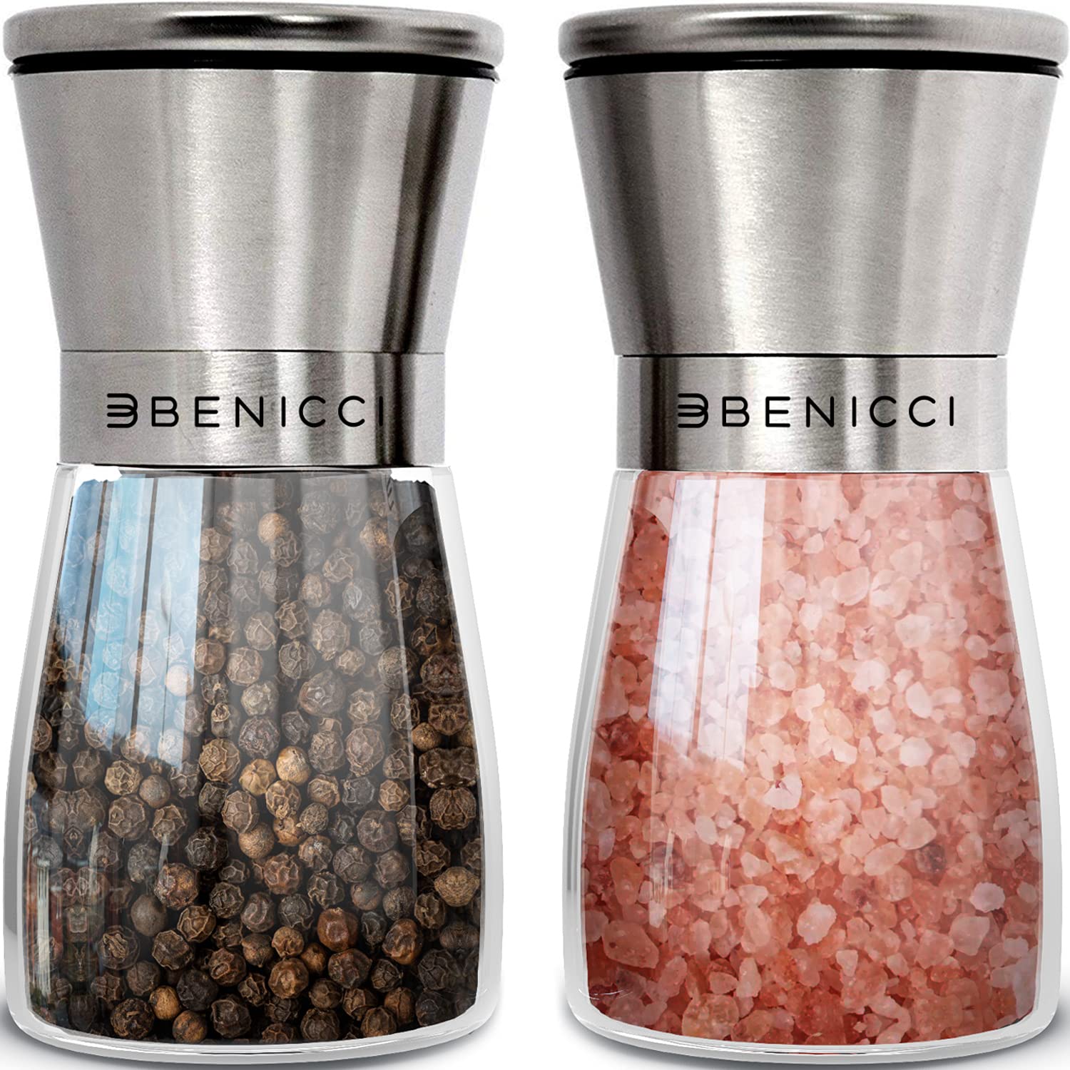 Benicci Salt and Pepper Grinder Set