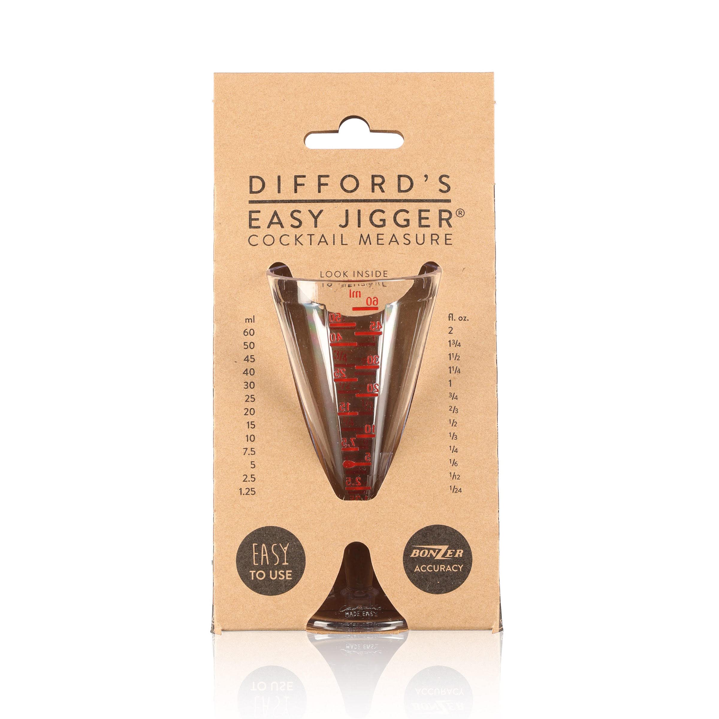 Difford's Easy Jigger Spirit Measure
