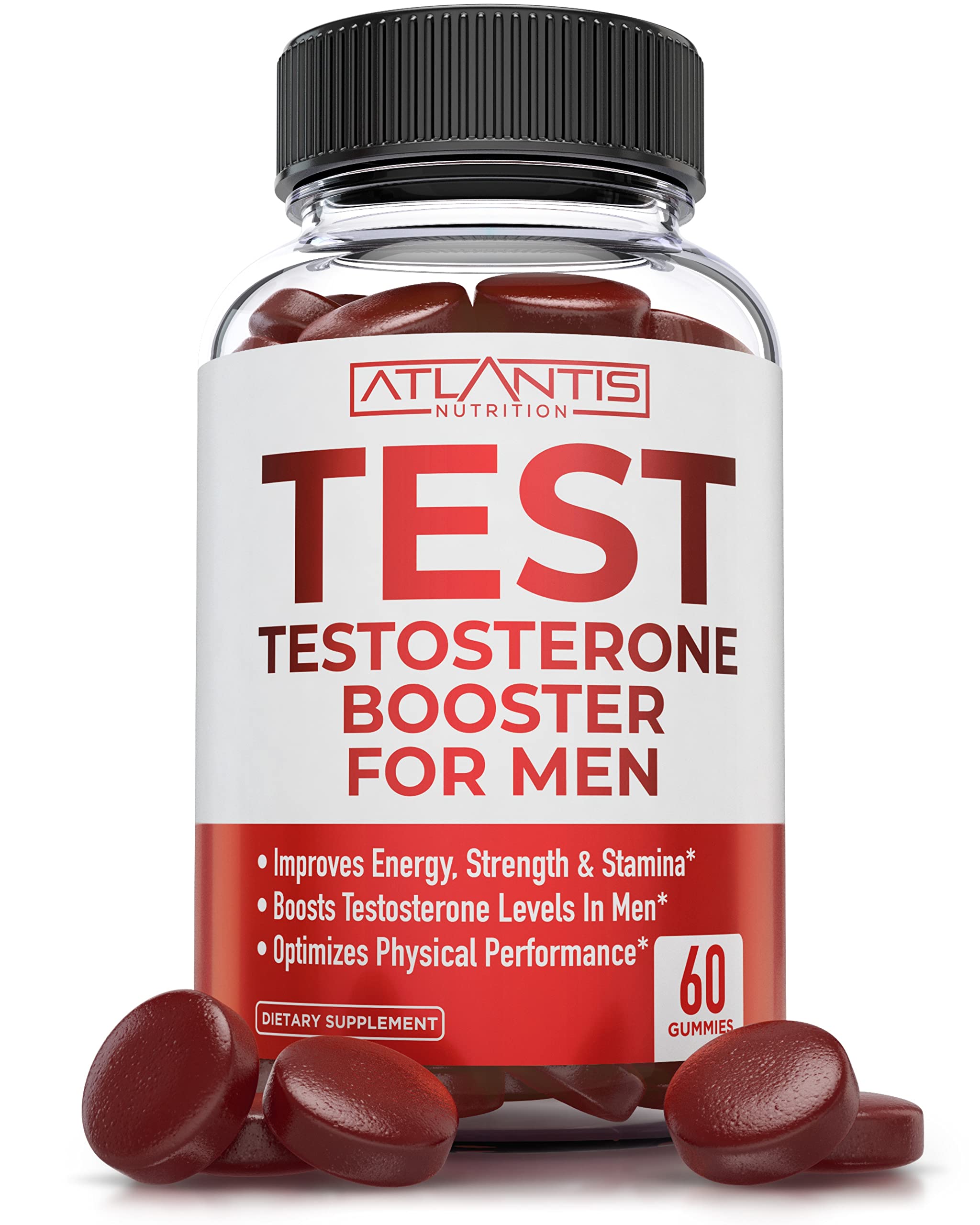 Atlantis Nutrition Testosterone Booster Gummies