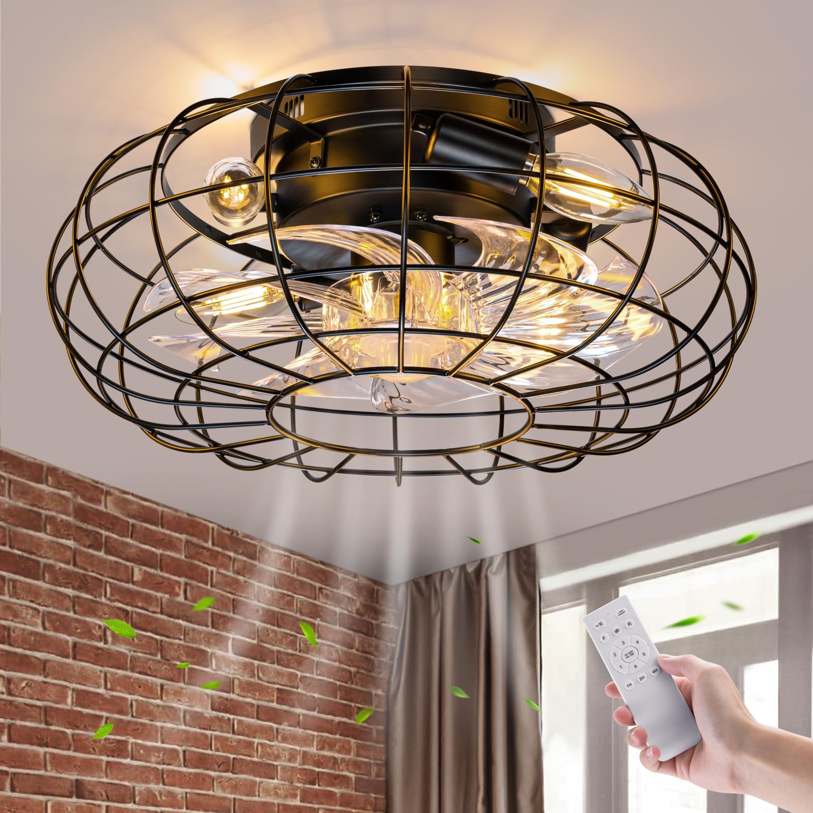 NookNova Ceiling Fan with Lights