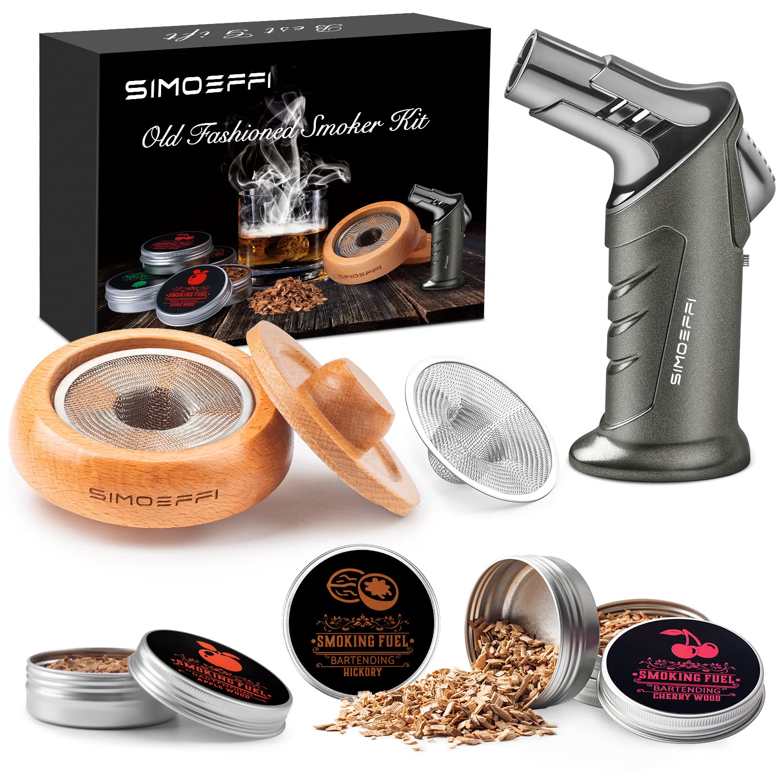 Cocktail Smoker Kit with Torch