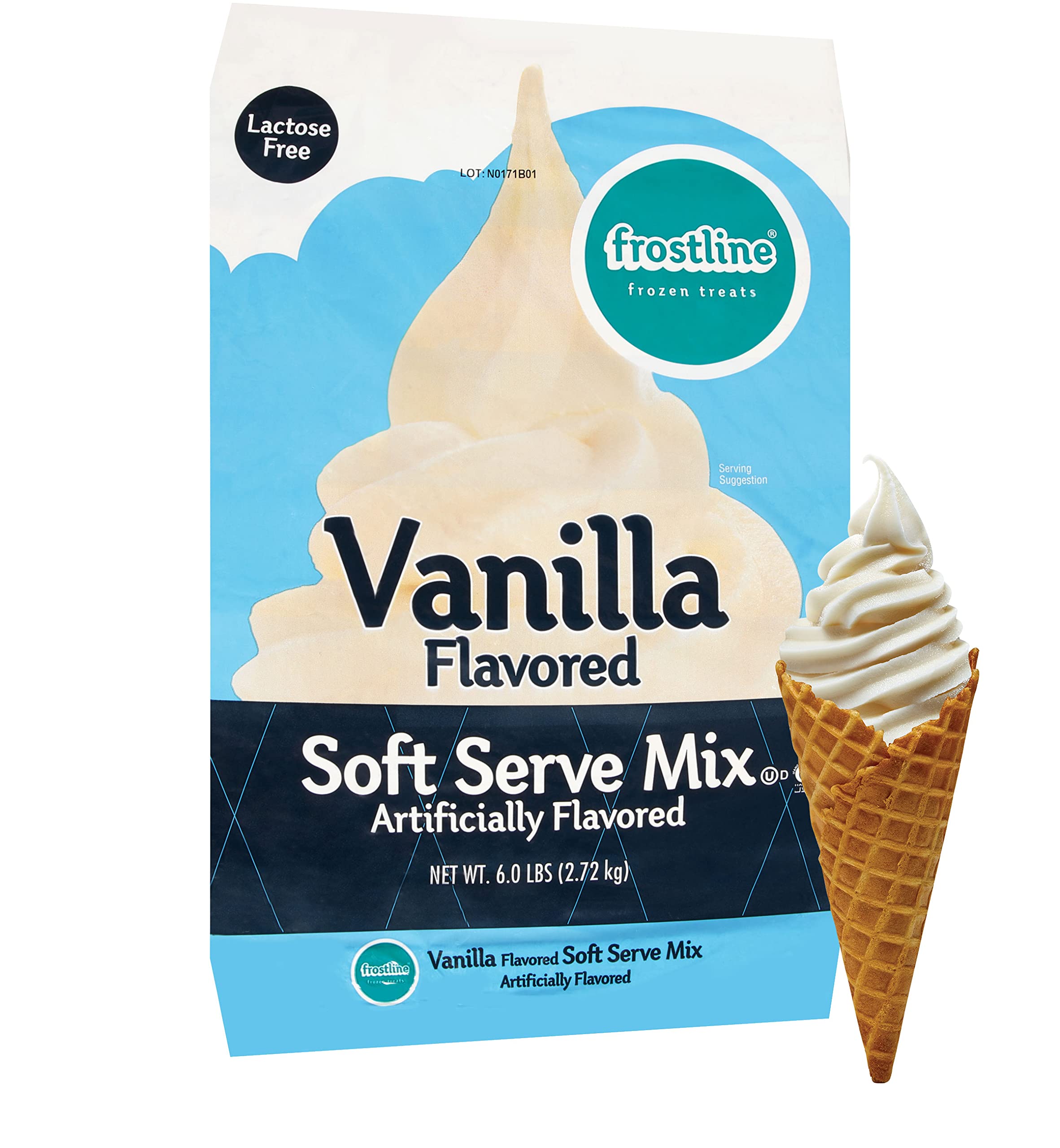 Frostline Vanilla Soft Serve Ice Cream Mix