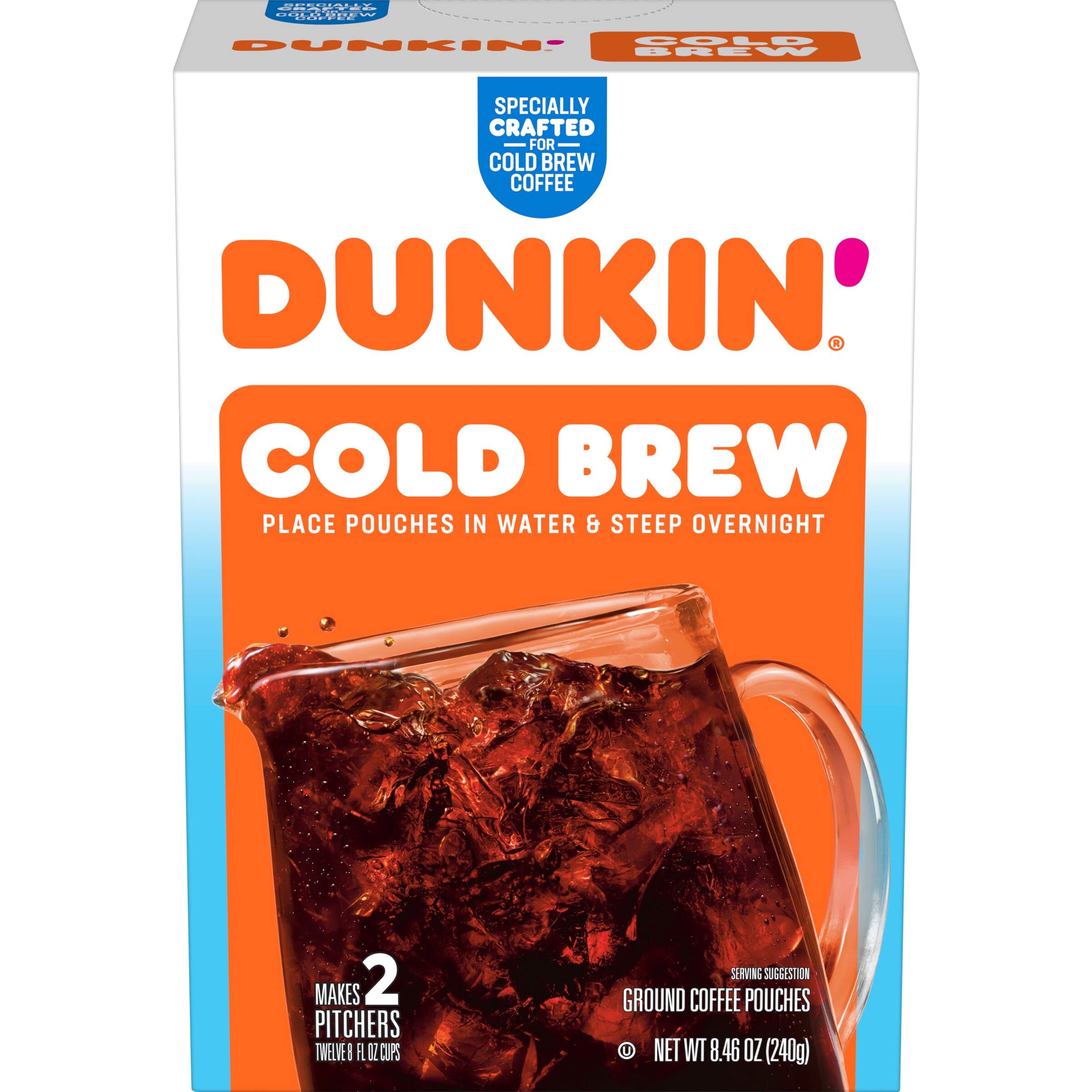 Dunkin' Cold Brew Ground Coffee Packs