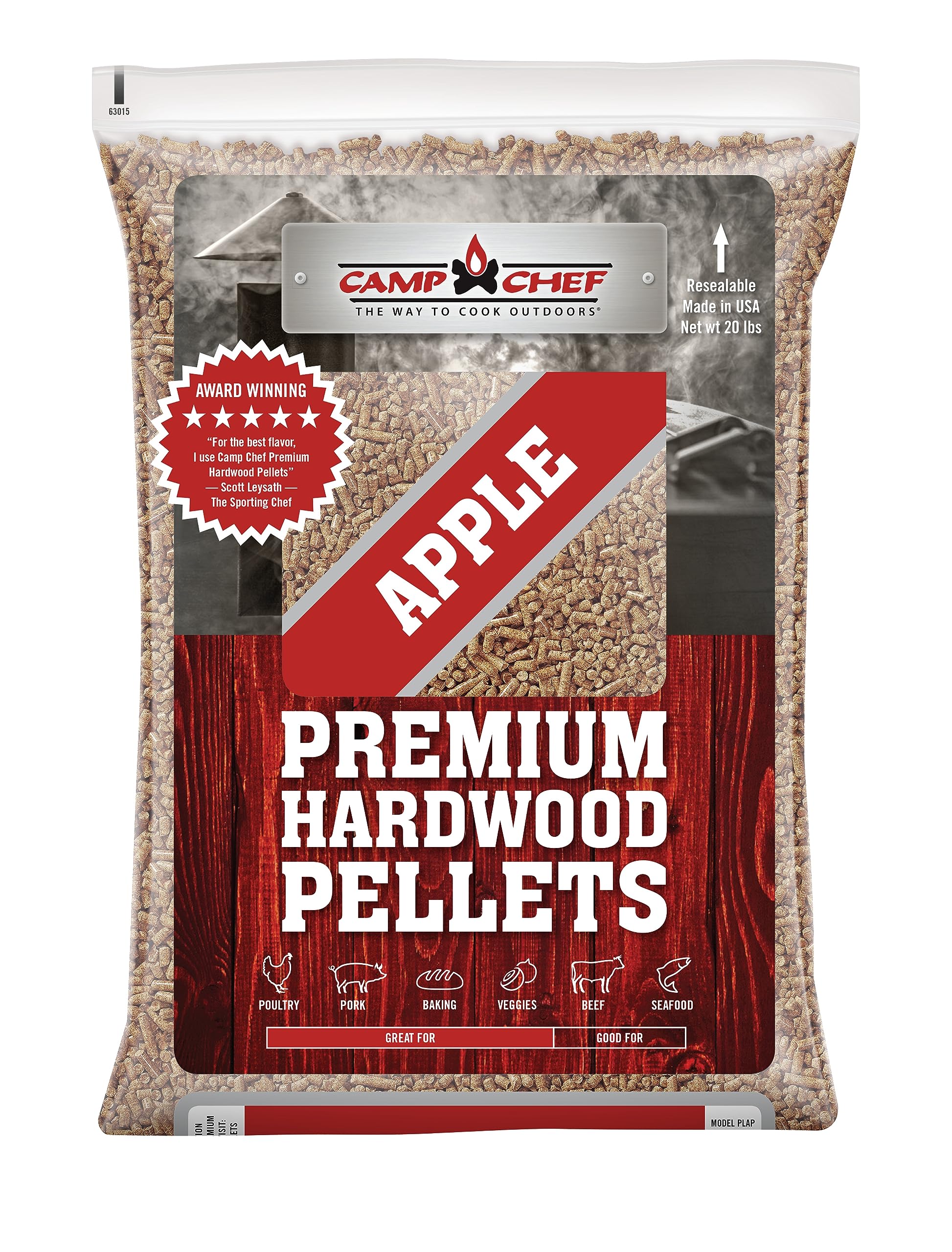 Camp Chef Orchard Apple BBQ Pellets