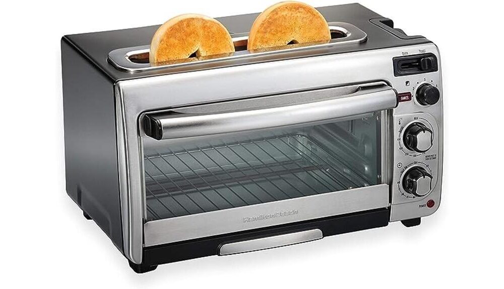 Hamilton Beach 2-in-1 Toaster Oven Review [2024] - Cappuccino Oracle