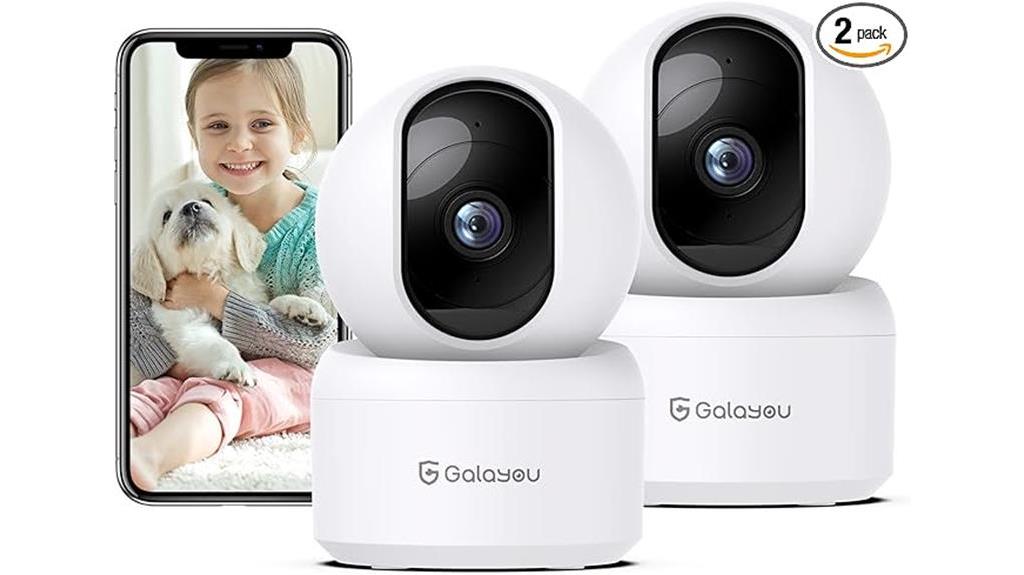 detailed review of galayou 2k indoor security camera