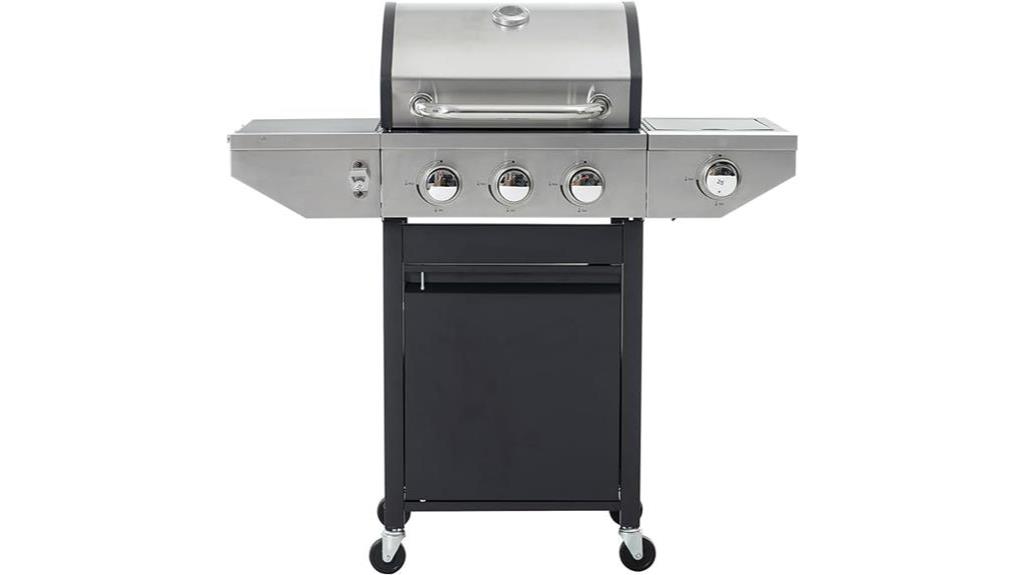 efficient propane grill review