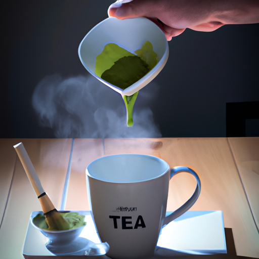 green tea powder for face