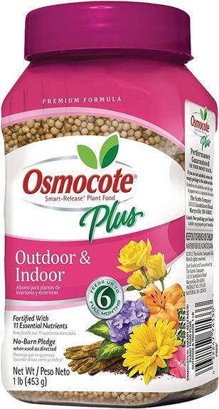 osmocote plant food effective