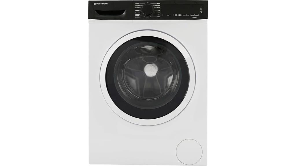compact front load washer