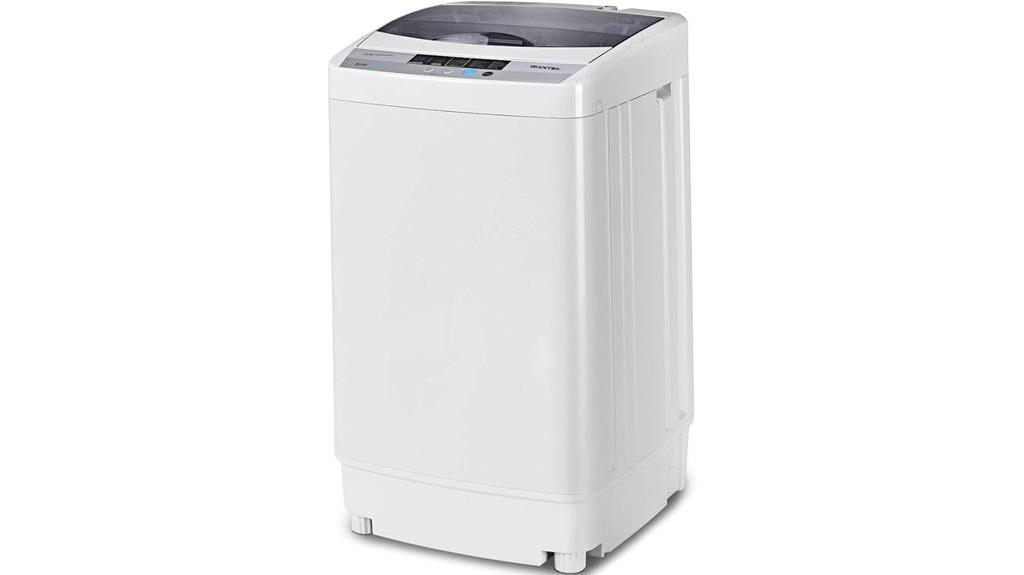 compact fully automatic washing machine