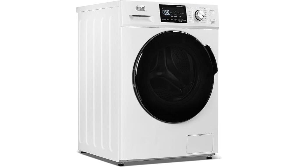 front load washer with led display and 16 cycles