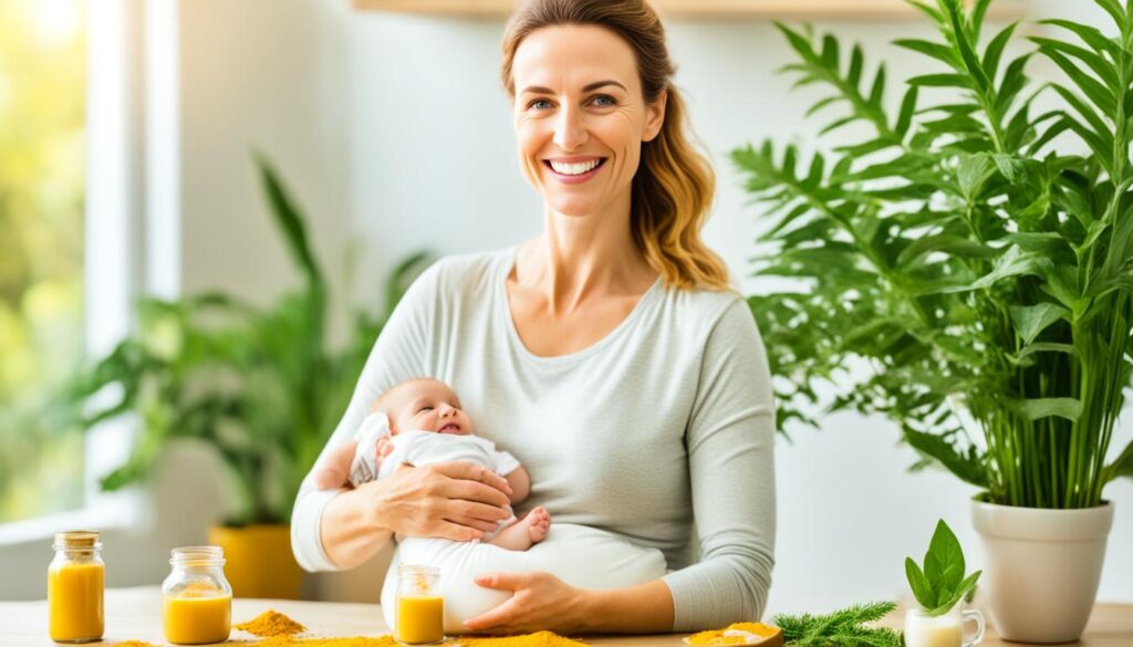 Turmeric for Breastfeeding Moms