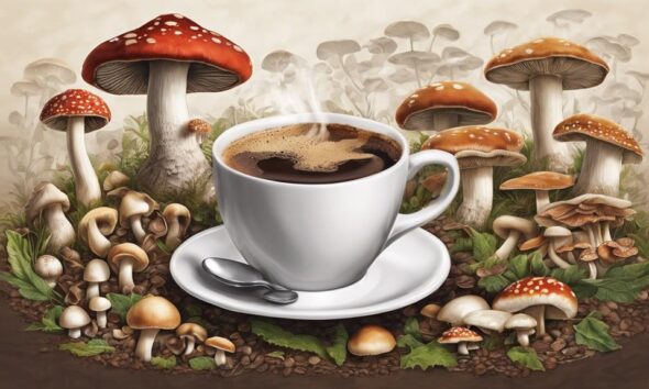 caffeine free mushroom coffee benefits