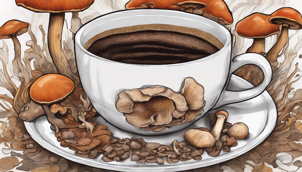 decaf mushroom coffee benefits