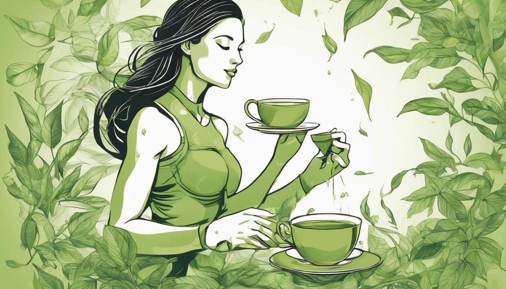 drink green tea daily