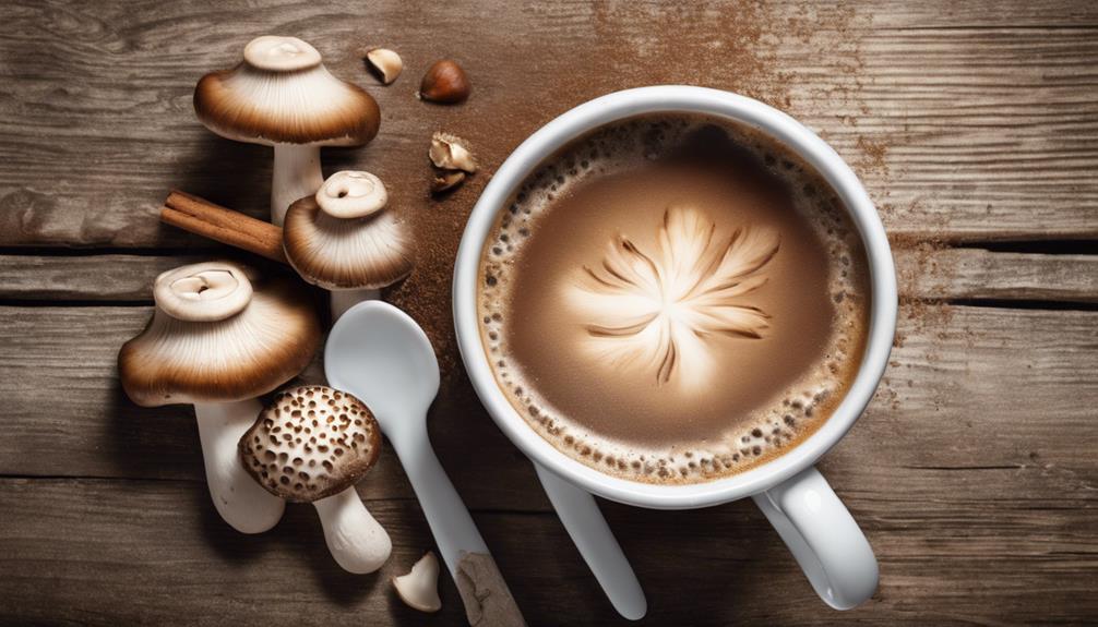 enhancing coffee with mushrooms