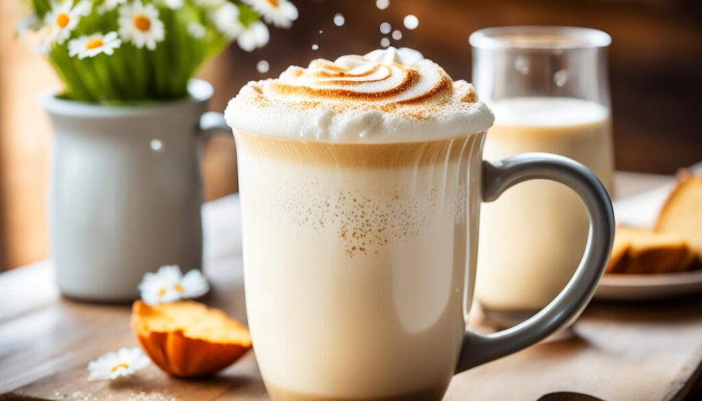 homemade breast milk latte