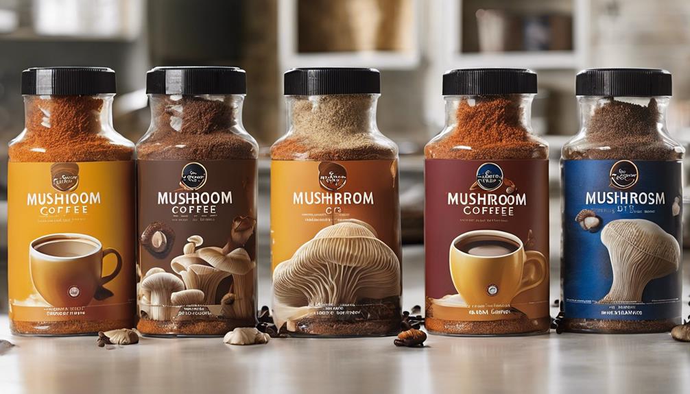 kroger mushroom coffee selection