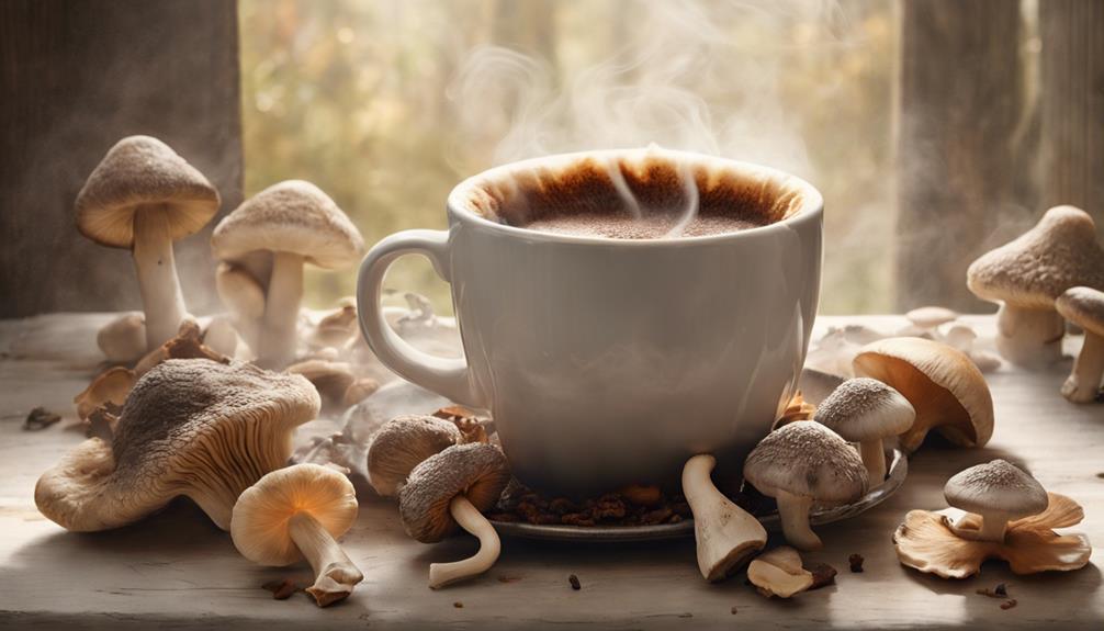 mushroom coffee boosts health