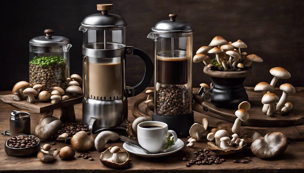 mushroom coffee recipe steps
