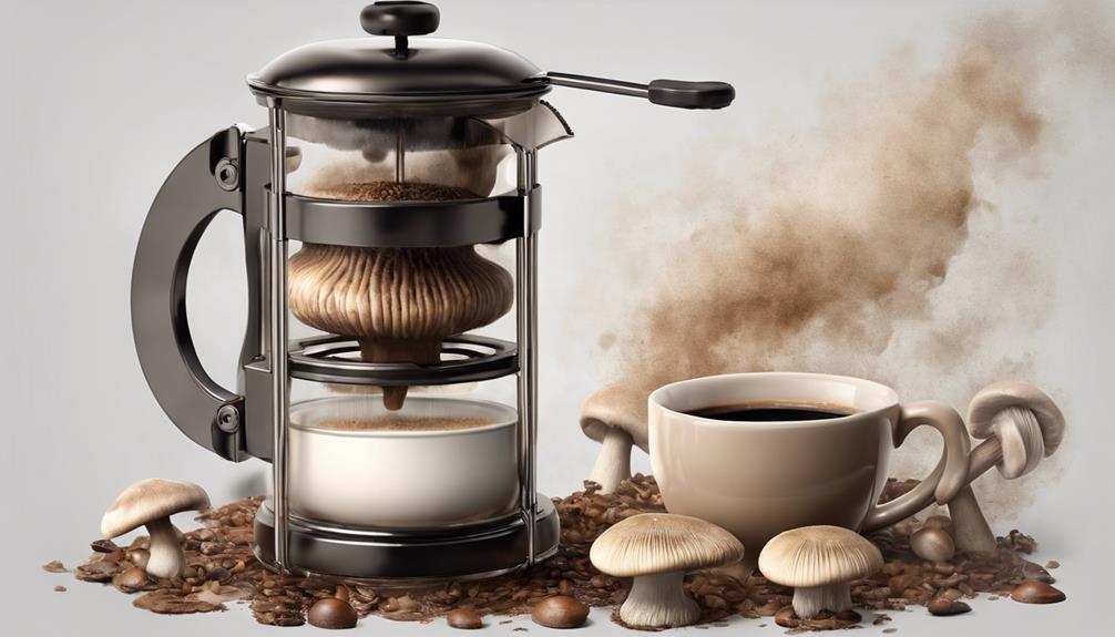 mushroom infused coffee brewing guide