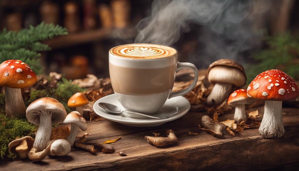 mushroom infused coffee trend